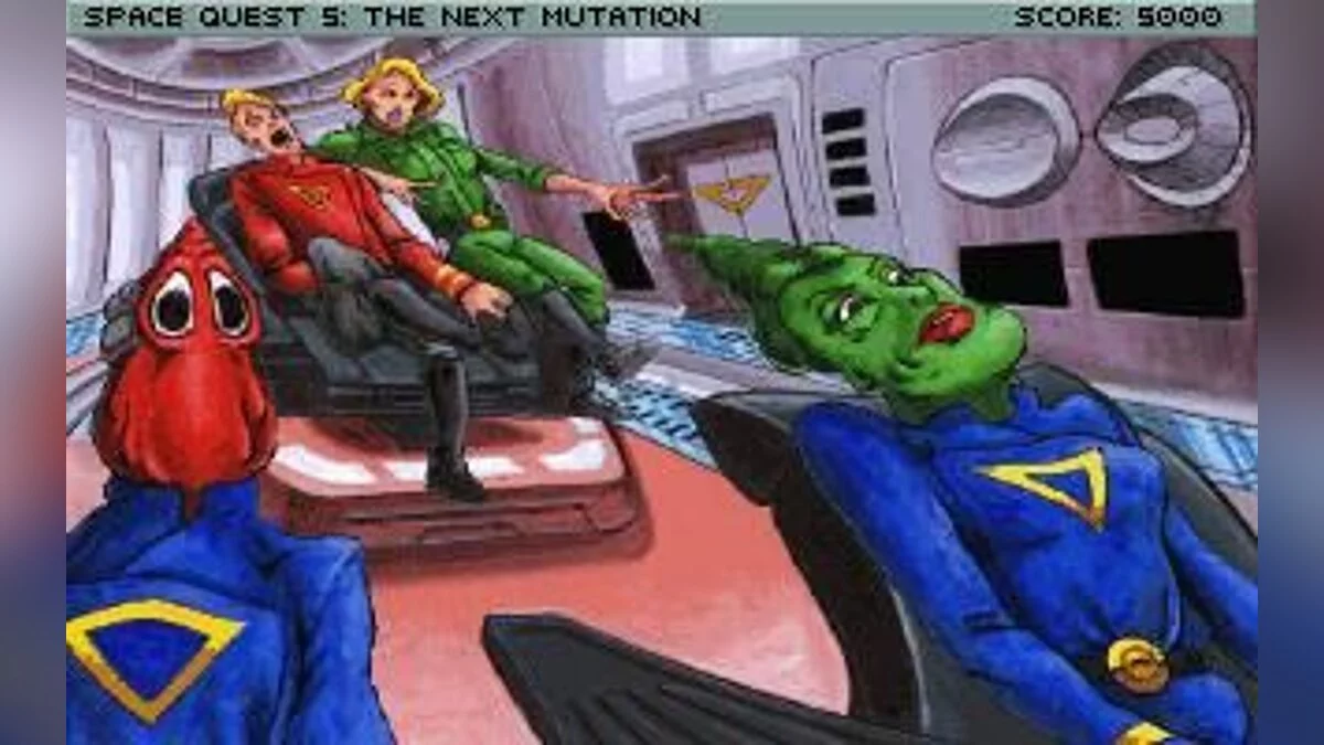 Скриншоты из Space Quest 5: The Next Mutation / Картинка 46