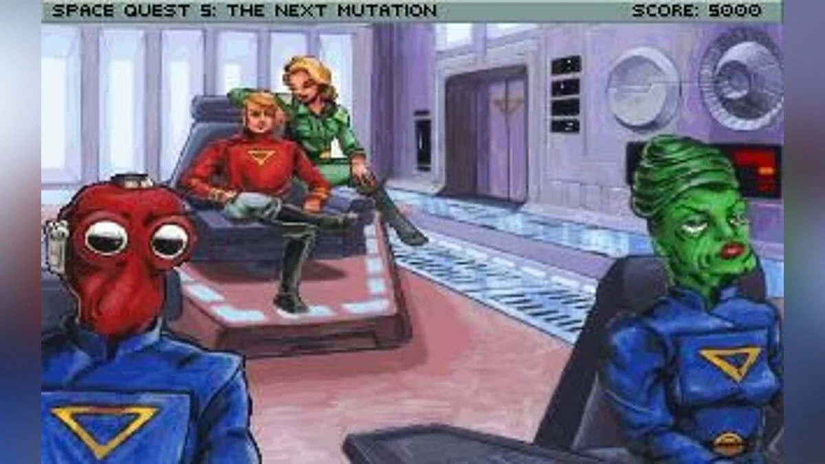 Скриншоты из Space Quest 5: The Next Mutation / Картинка 50