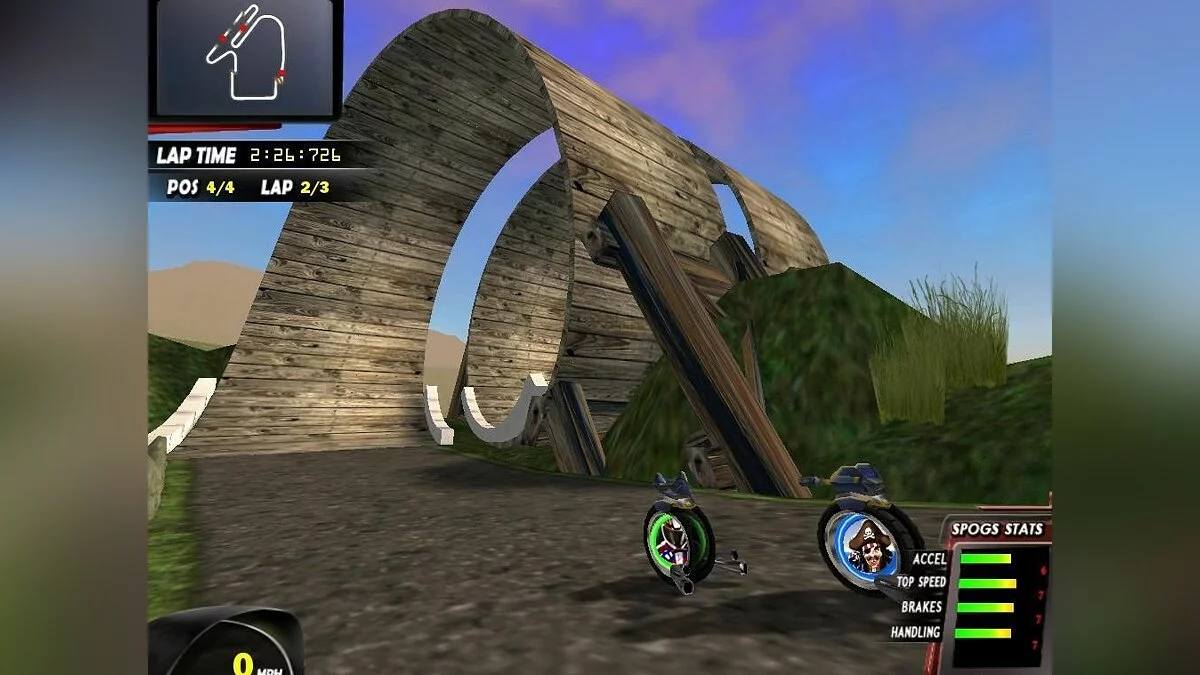 Скриншоты из SPOGS Racing / Картинка 3