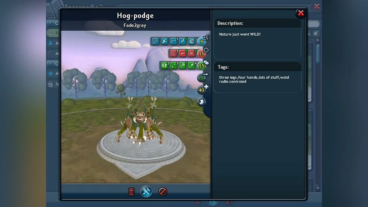 Скриншоты из Spore Creature Creator / Картинка 6