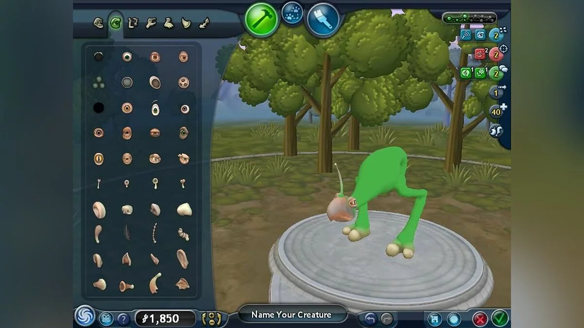 Скриншоты из Spore Creature Creator / Картинка 10
