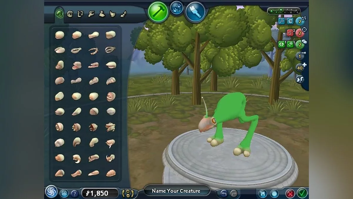 Скриншоты из Spore Creature Creator / Картинка 11