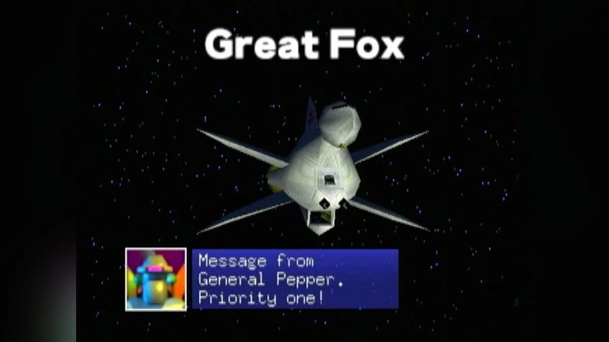 Скриншоты из Star Fox 64 / Картинка 61