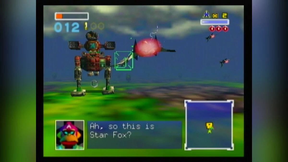 Скриншоты из Star Fox 64 / Картинка 66