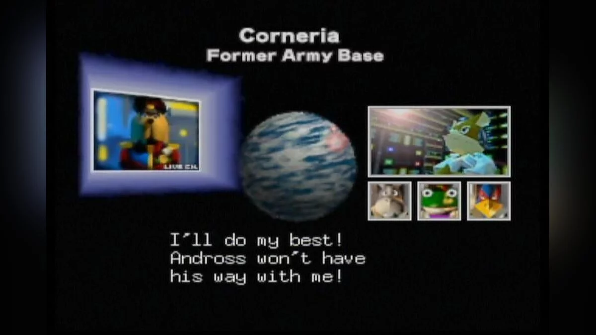 Скриншоты из Star Fox 64 / Картинка 8