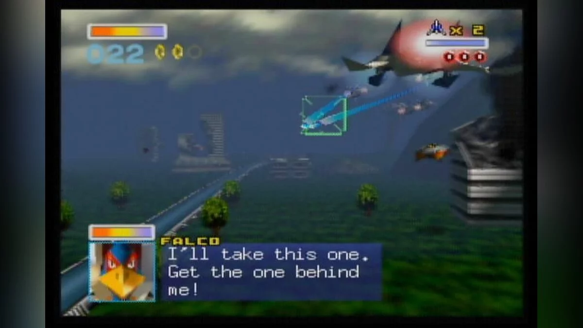 Скриншоты из Star Fox 64 / Картинка 12