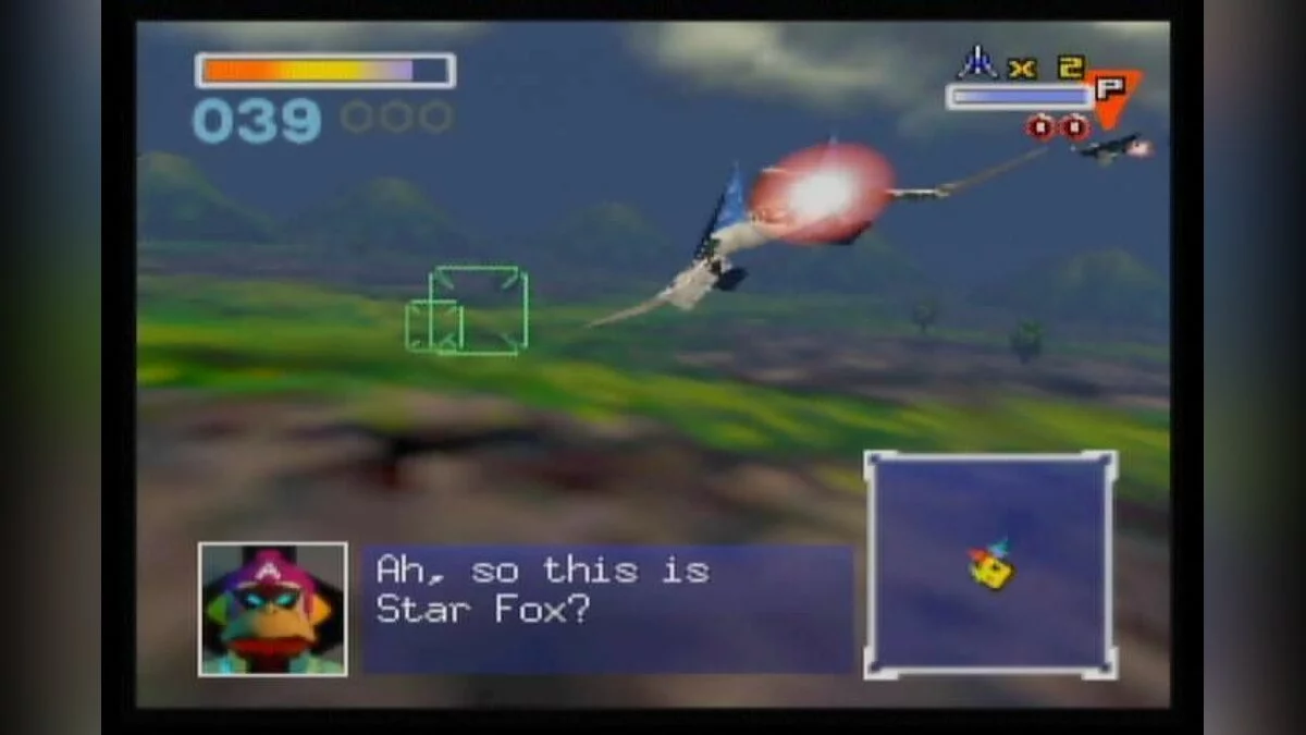 Скриншоты из Star Fox 64 / Картинка 16