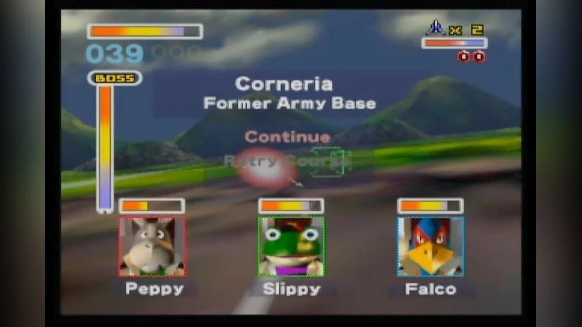 Скриншоты из Star Fox 64 / Картинка 17