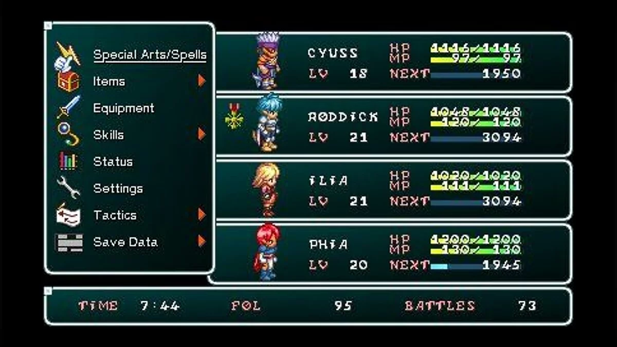 Скриншоты из Star Ocean: First Departure / Картинка 90