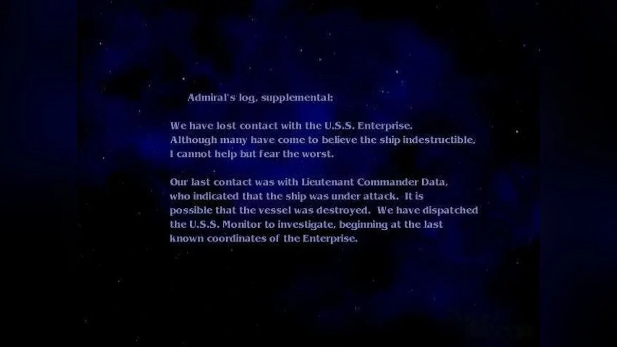 Скриншоты из Star Trek: Generations / Картинка 15