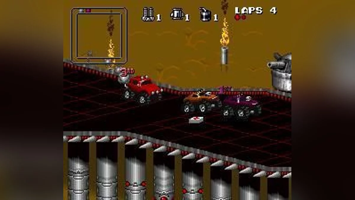 Скриншоты из Rock 'n Roll Racing / Картинка 23