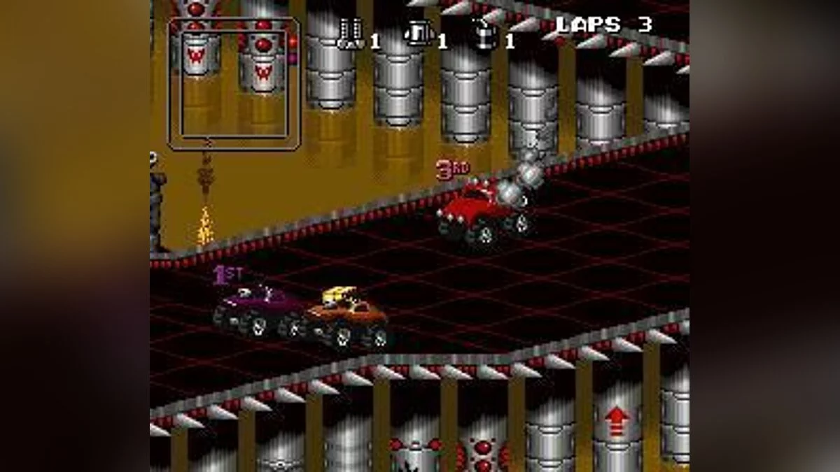 Скриншоты из Rock 'n Roll Racing / Картинка 25