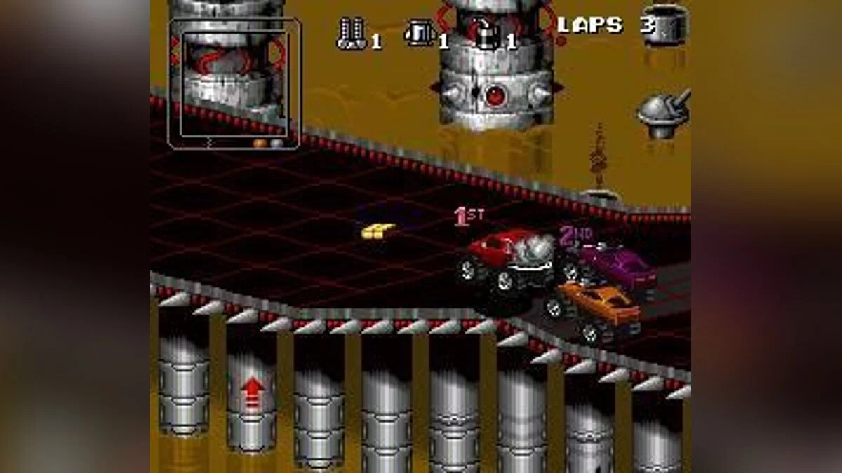 Скриншоты из Rock 'n Roll Racing / Картинка 27