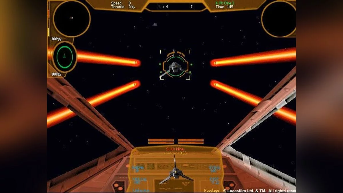 Скриншоты из Star Wars: X-Wing Alliance / Картинка 20