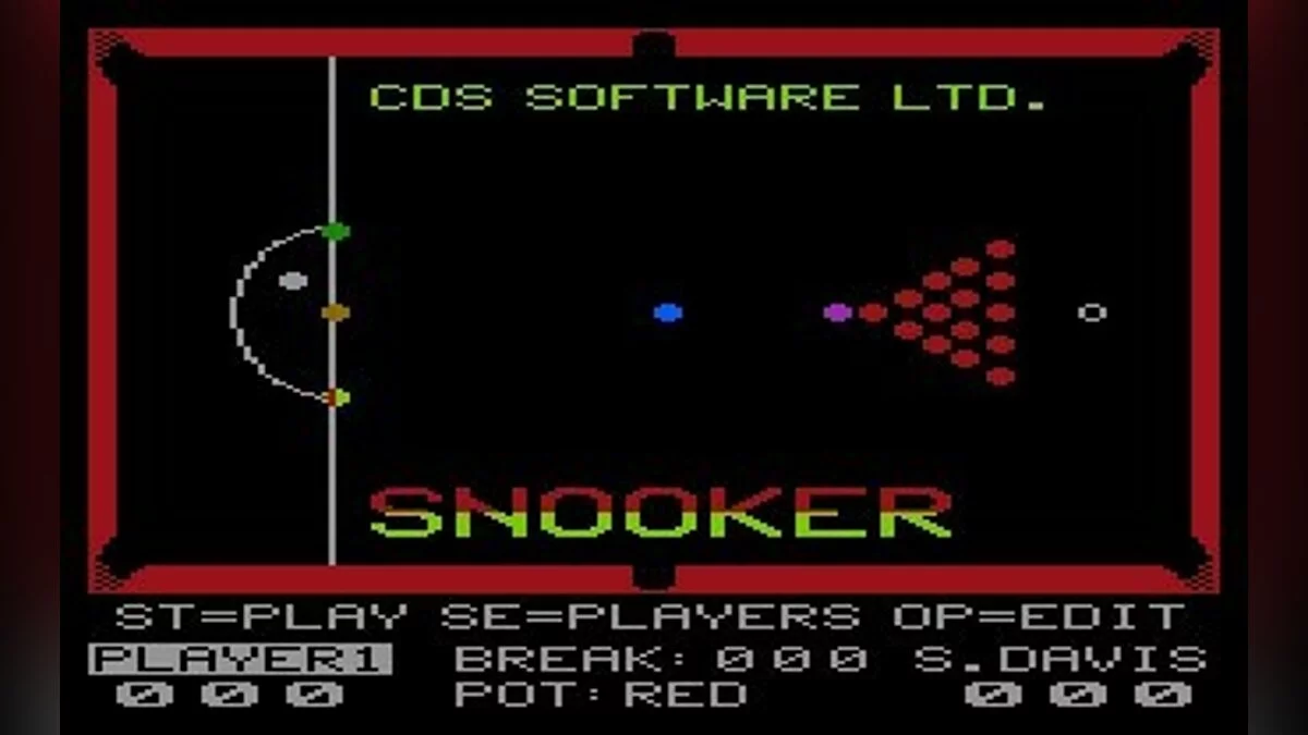 Скриншоты из Steve Davis Snooker / Картинка 10