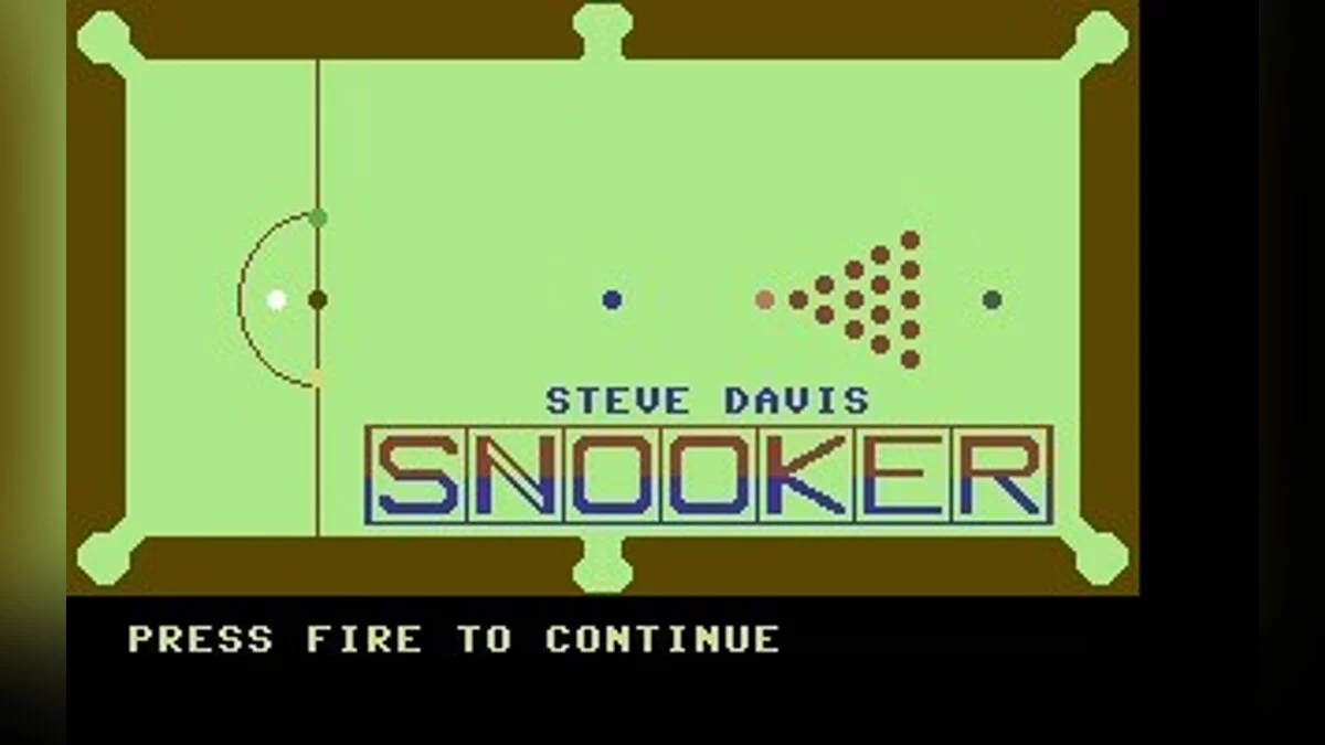 Скриншоты из Steve Davis Snooker / Картинка 24