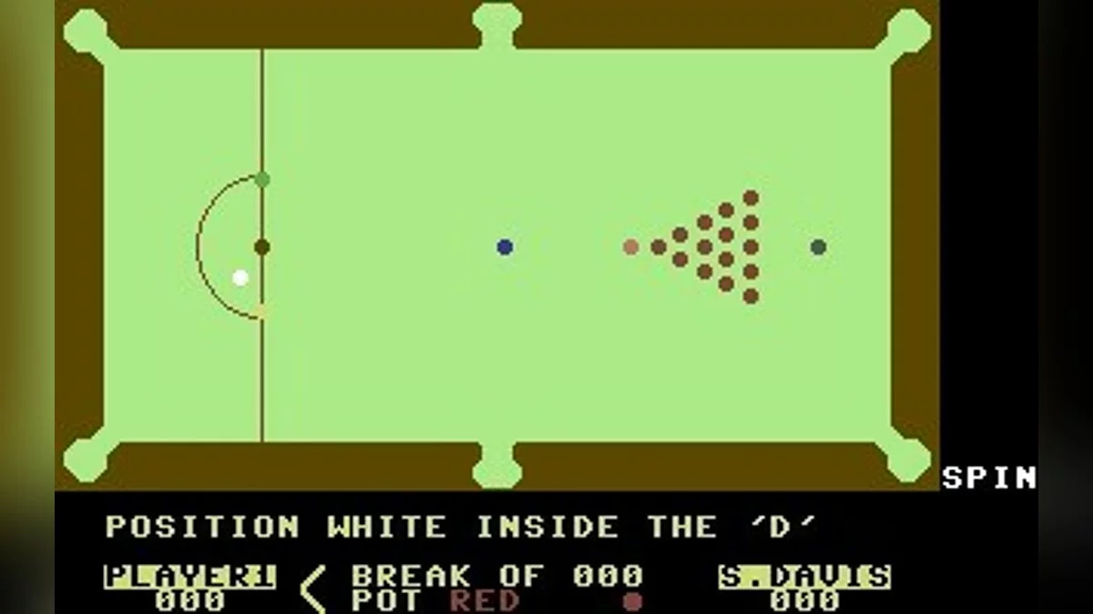 Скриншоты из Steve Davis Snooker / Картинка 27
