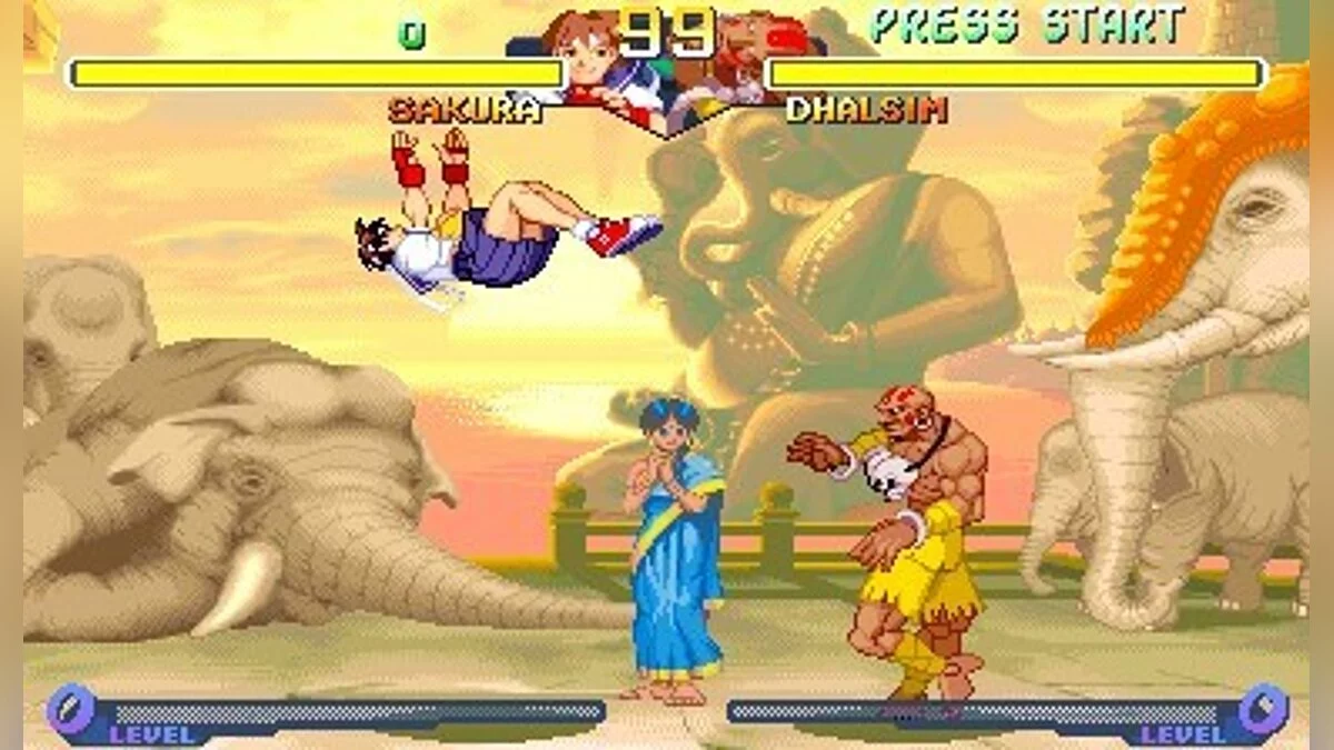 Скриншоты из Street Fighter Alpha 2 / Картинка 64