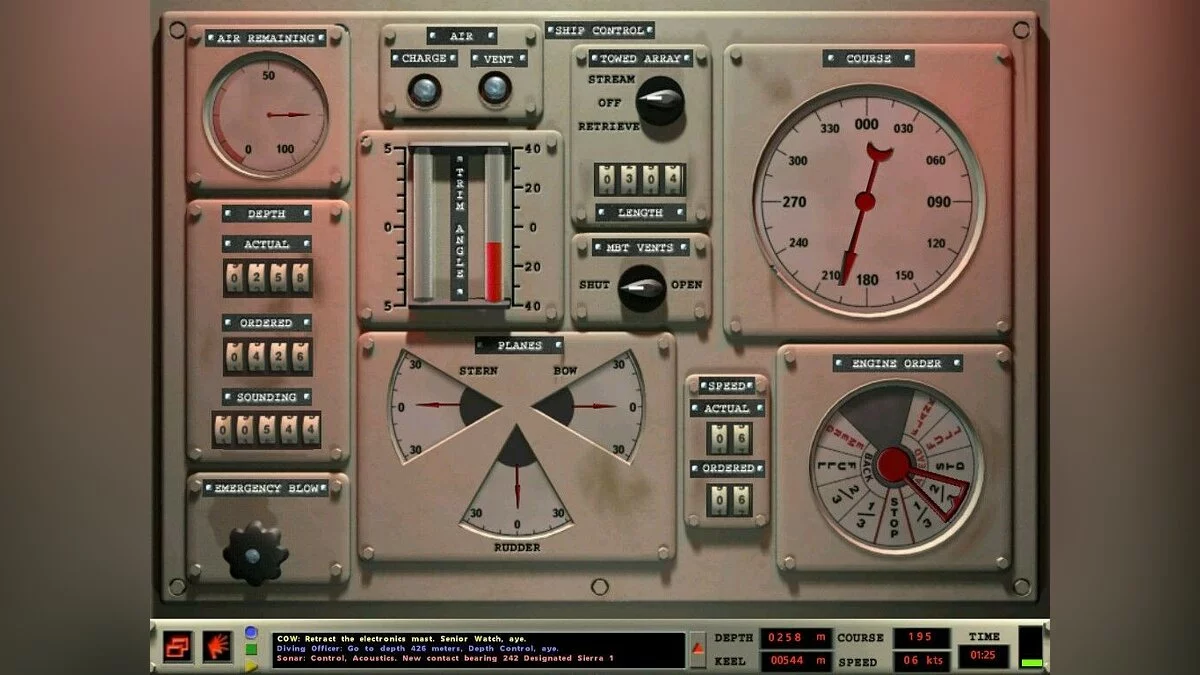 Скриншоты из Sub Command: Akula Seawolf 688(I) / Картинка 17