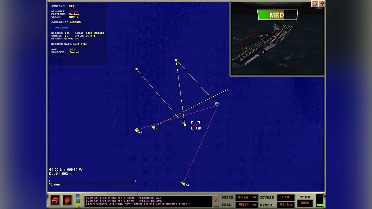 Скриншоты из Sub Command: Akula Seawolf 688(I) / Картинка 22