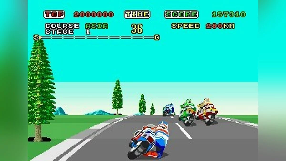 Скриншоты из Super Hang-on / Картинка 33
