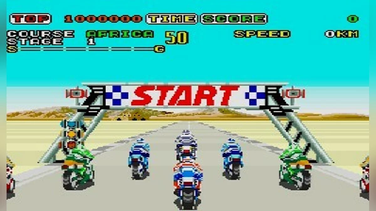 Скриншоты из Super Hang-on / Картинка 93