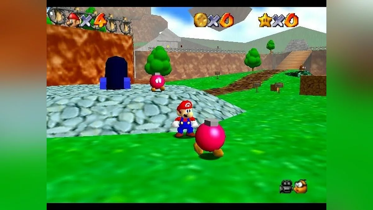 Скриншоты из Super Mario 64 / Картинка 29