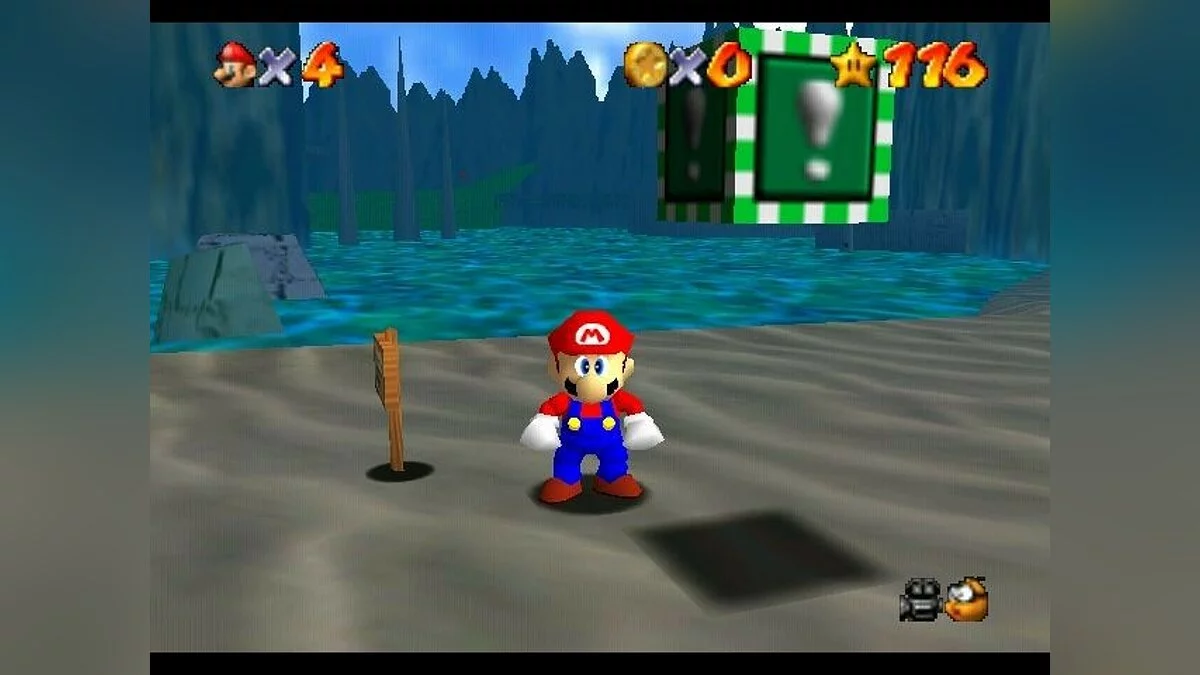 Скриншоты из Super Mario 64 / Картинка 35