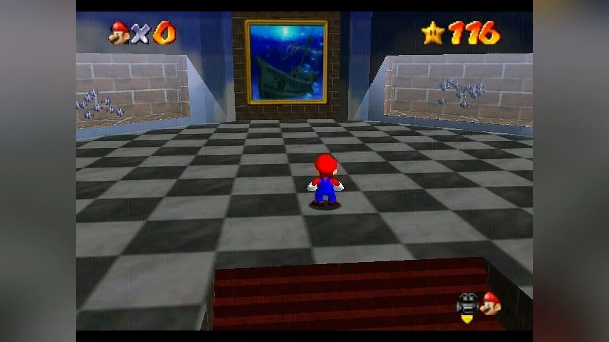 Скриншоты из Super Mario 64 / Картинка 37
