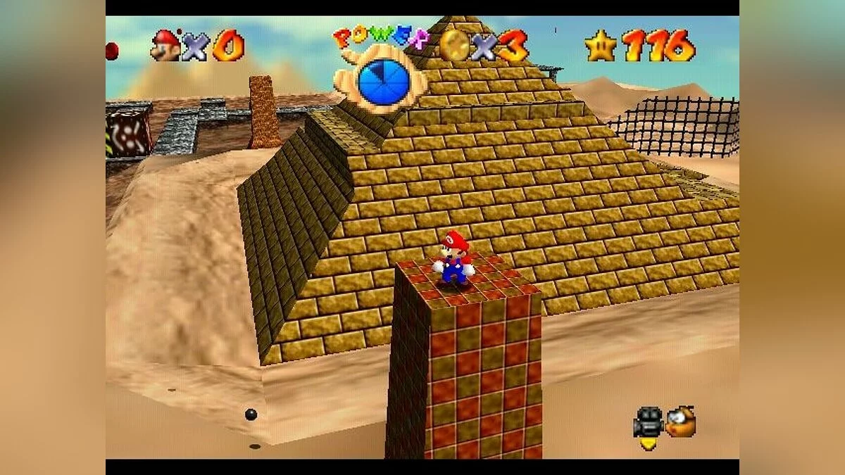 Скриншоты из Super Mario 64 / Картинка 39