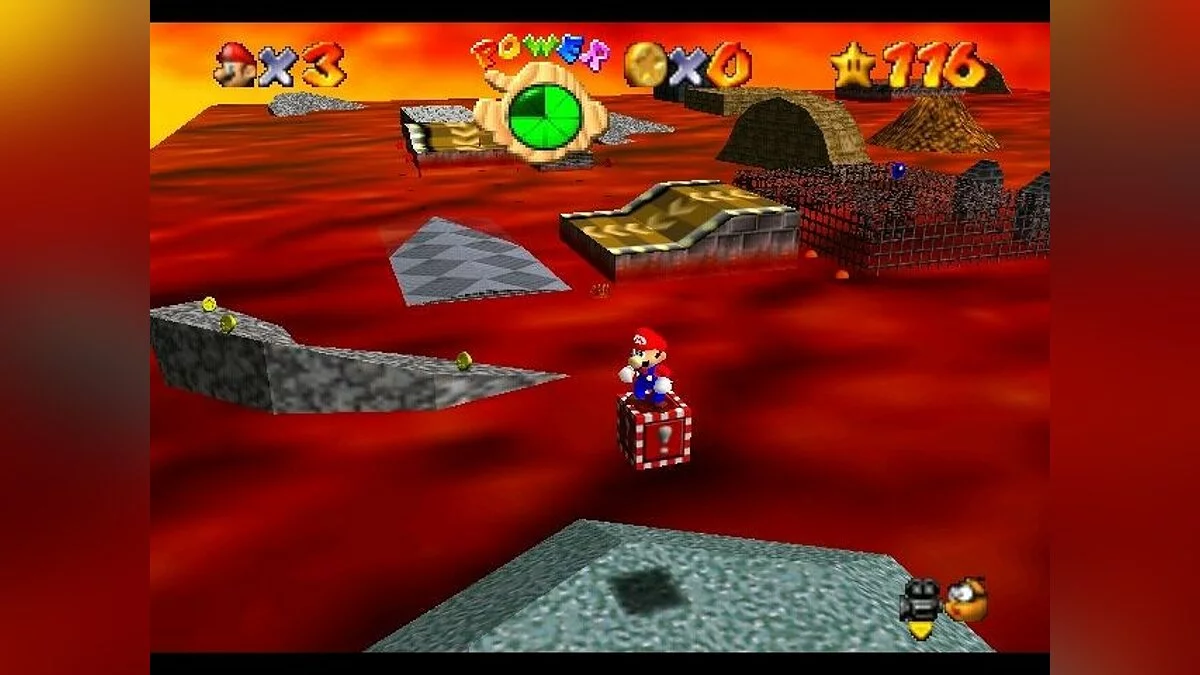 Скриншоты из Super Mario 64 / Картинка 41
