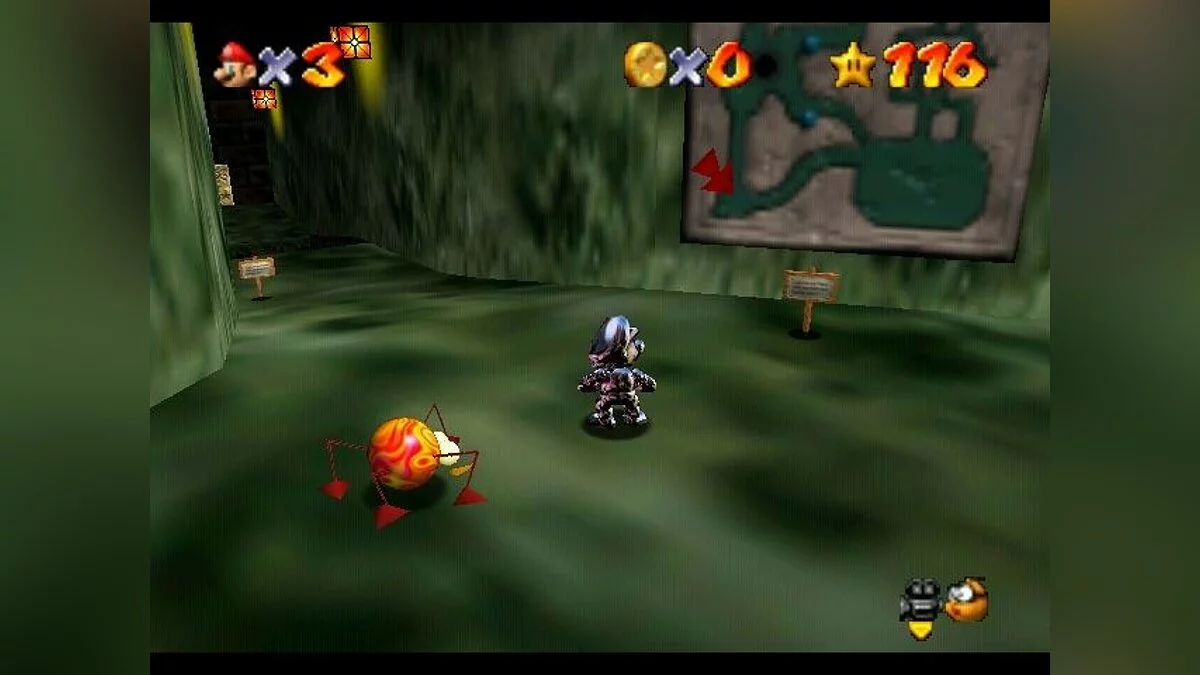Скриншоты из Super Mario 64 / Картинка 45