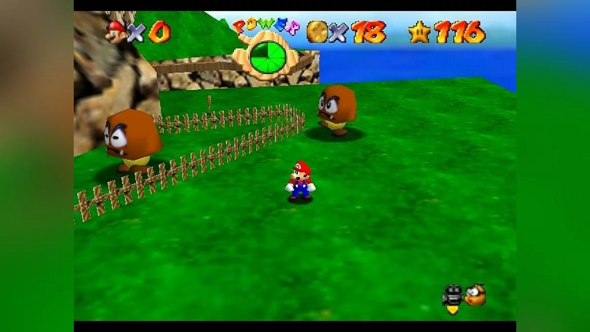 Скриншоты из Super Mario 64 / Картинка 44