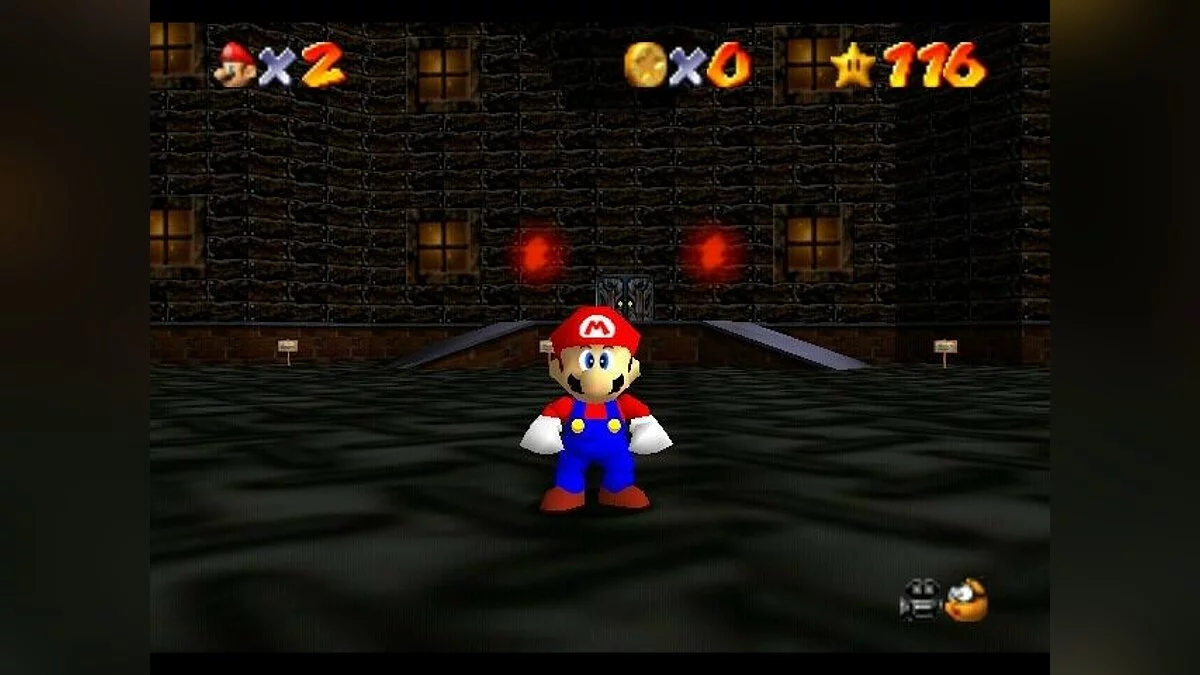 Скриншоты из Super Mario 64 / Картинка 46