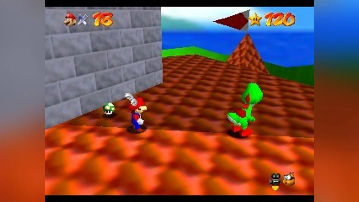 Скриншоты из Super Mario 64 / Картинка 61