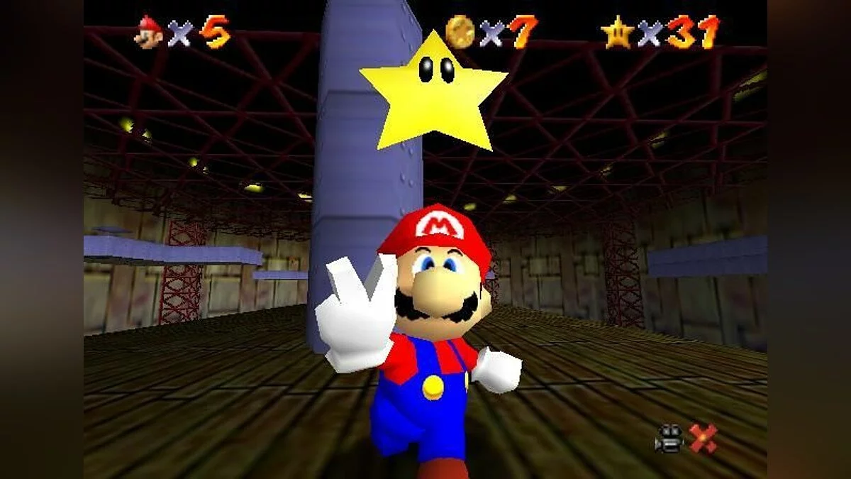 Скриншоты из Super Mario 64 / Картинка 3