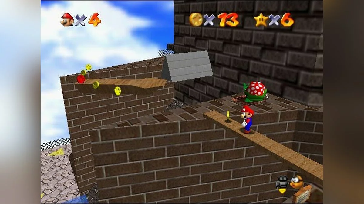 Скриншоты из Super Mario 64 / Картинка 4