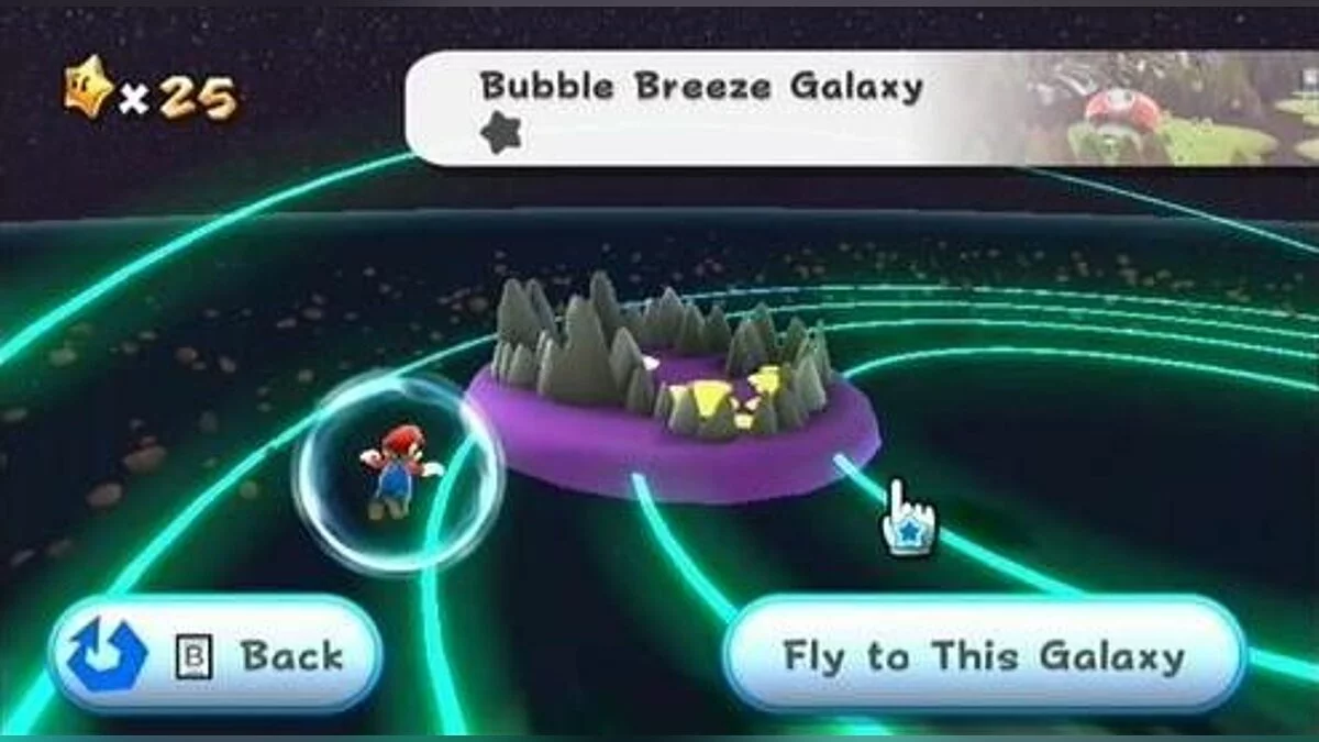 Скриншоты из Super Mario Galaxy / Картинка 9