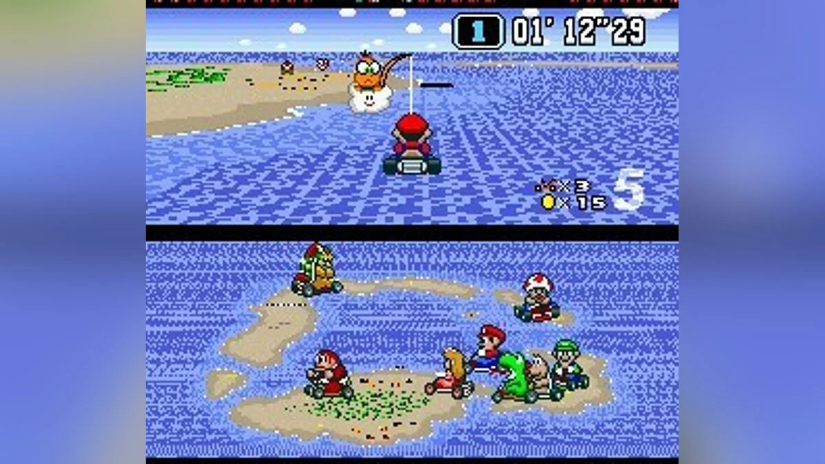 Скриншоты из Super Mario Kart / Картинка 41
