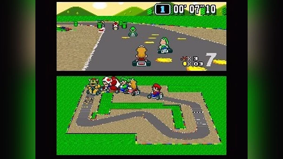 Скриншоты из Super Mario Kart / Картинка 39