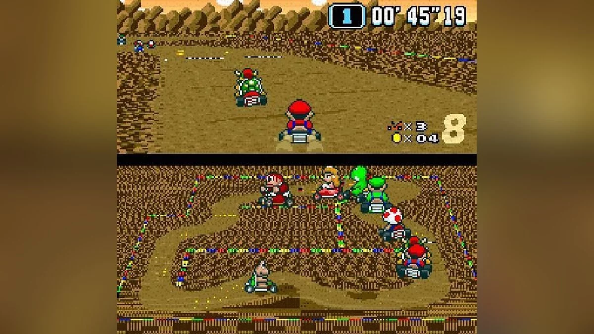 Скриншоты из Super Mario Kart / Картинка 3
