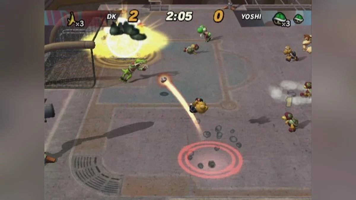 Скриншоты из Super Mario Strikers / Картинка 23