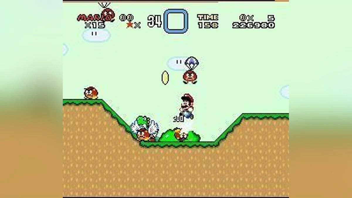 Скриншоты из Super Mario World / Картинка 9