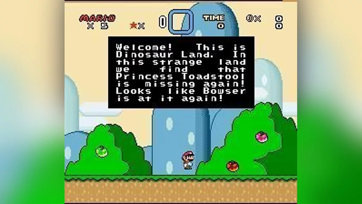 Скриншоты из Super Mario World / Картинка 26