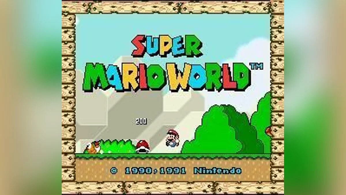 Скриншоты из Super Mario World / Картинка 28
