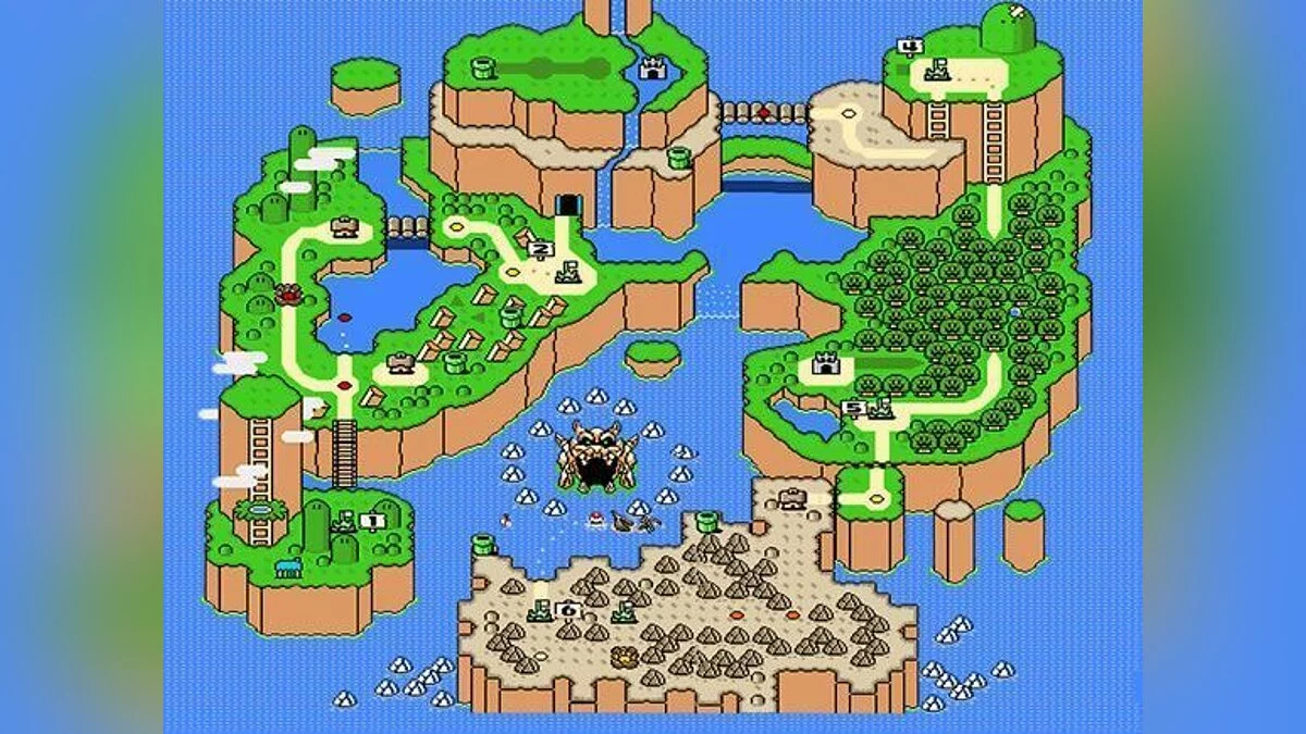 Скриншоты из Super Mario World / Картинка 37