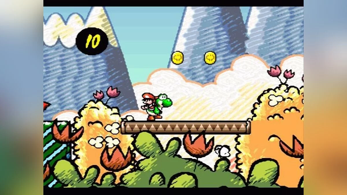Скриншоты из Super Mario World 2: Yoshi's Island / Картинка 77