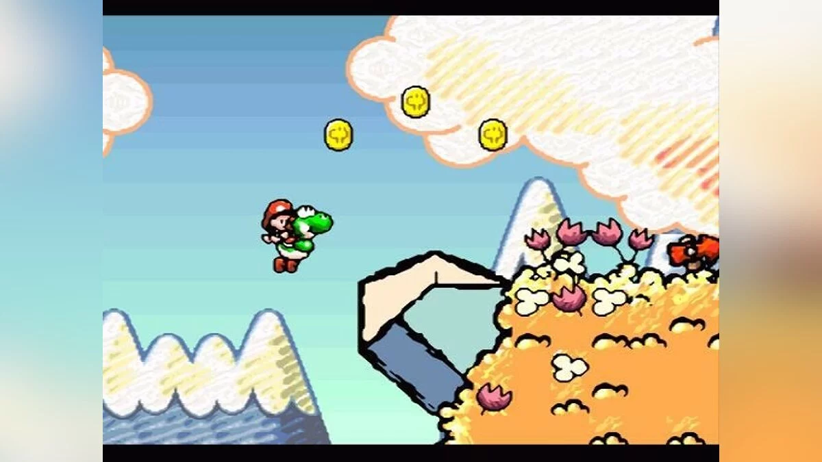 Скриншоты из Super Mario World 2: Yoshi's Island / Картинка 78
