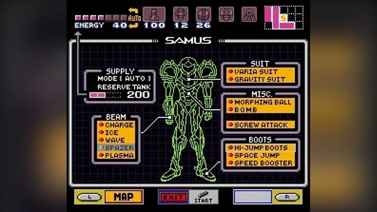 Скриншоты из Super Metroid / Картинка 73
