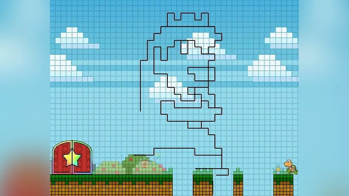 Скриншоты из Super Paper Mario / Картинка 7